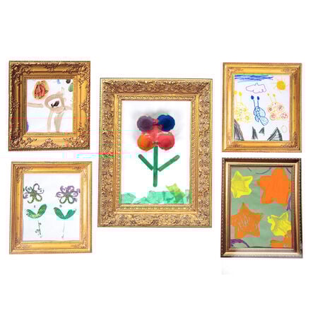 TTS Vintage Card Picture Frames 17pk  hi\-res
