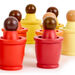 Loose Parts Tonal Rainbow Wooden People and Cups  hi\-res