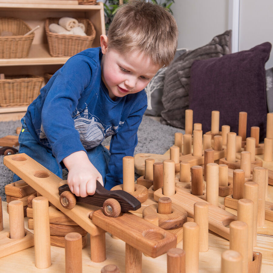 Giant Wooden Stack and Build Construction Block