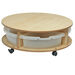 Millhouse Single Tier Mobile Circular Storage Unit  hi\-res