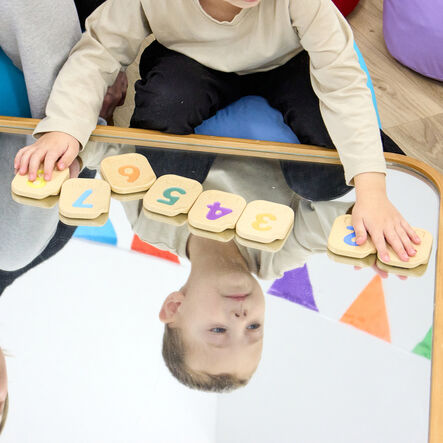 Braille Number Tiles 1\-10  hi\-res