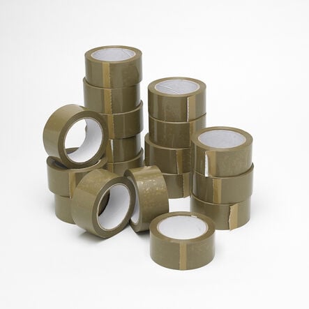 Brown Parcel Tape Rolls 50mm x 66m  hi\-res
