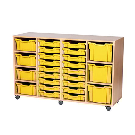 Mobile Quad Tray Unit Combination 25  hi\-res