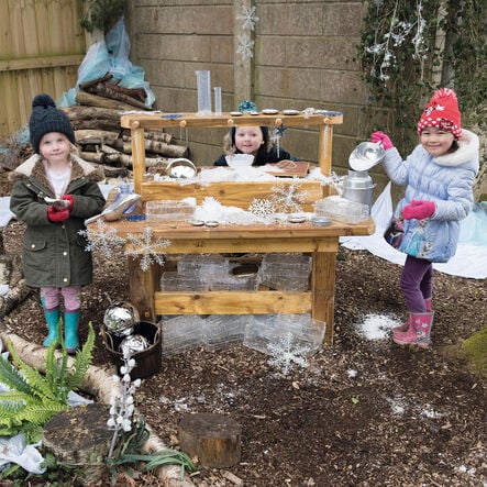 TTS Outdoor Wooden Messy Concoctions Bench  hi\-res