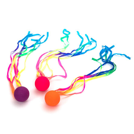 Ribbon Tail Balls 3pk  hi\-res