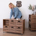 Mobile Double Sided Crate Storage Unit  hi\-res