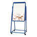 Mobile Magnetic Easel W\/ Flip Chart Holder  hi\-res