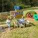 Outdoor Water Wall with Den and Bench Offer  hi\-res