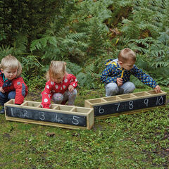 TTS Wooden Outdoor Chalkboard Troughs  TTS Wooden Outdoor Chalkboard Troughs  hi-res