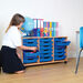18 Tray Storage Unit Blue Blue hi\-res