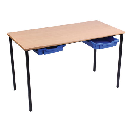 MDF Edge Tables W\/ Tray Storage 120cm  hi\-res