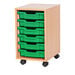 Mobile Tray Storage Unit 6 Trays  hi\-res