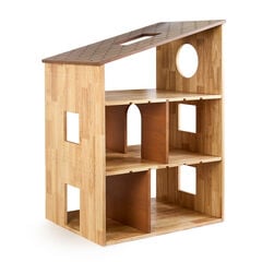 Small World Giant Wooden Dollhouse & Furniture Set  hi-res