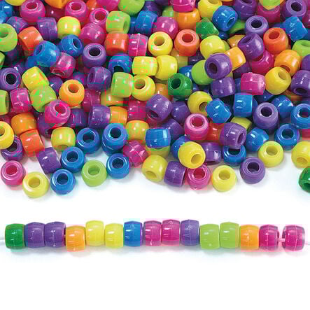 Neon Pony Beads Set 450g  hi\-res