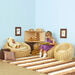 Three Piece Wicker Sofa and Chairs Set  hi\-res