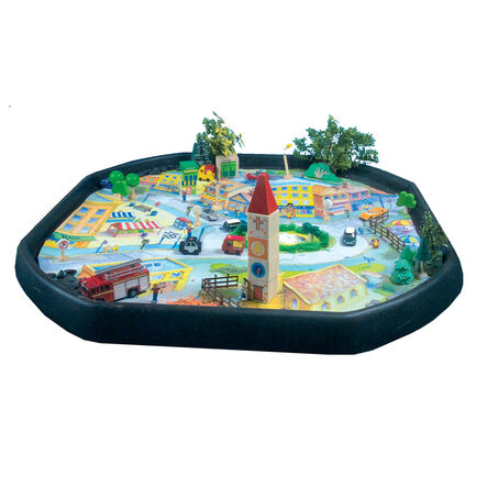TTS Active World Tuff Tray Town Scene Mat  hi\-res