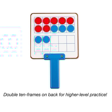 Ten Frame Magnetic Answer Boards \- 4pk  hi\-res