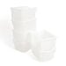 Gratnells Storage Trays 6 Pack Clear Extra Deep Clear hi\-res