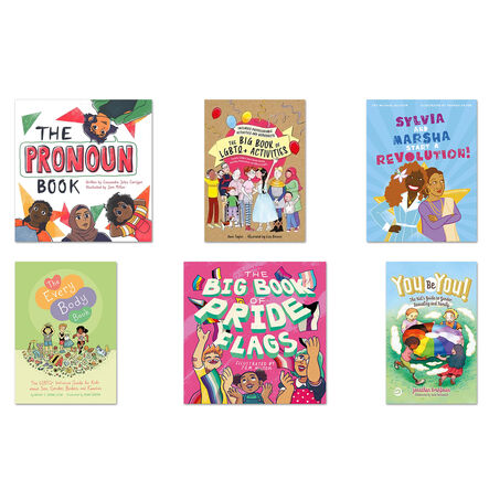 LGBTQIA+ and Inclusion Non\-Fiction Book Pack 6pk  hi\-res
