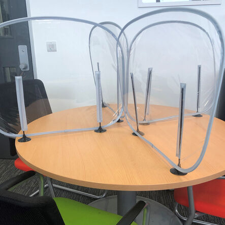 Social Distancing Desk Partitions 10pk  hi\-res