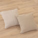 Set of 4 Eco Friendly Cushions Natural Natural hi\-res