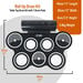 Portable Roll Up Electronic Drum Kit  hi\-res