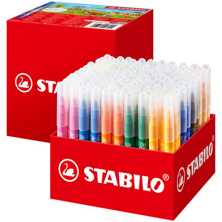 STABILO Power Max XL Colouring Pens 140pk  hi\-res