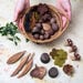Loose Parts Nature Collection Basket 35pcs  hi\-res