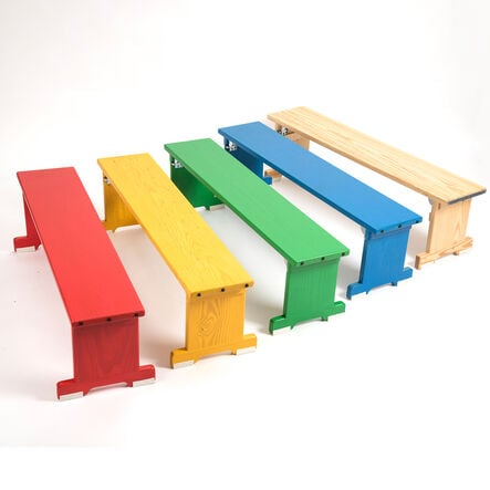TTS Folding Gymnastics Bench Multicoloured  hi\-res