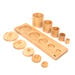 Wooden Toddler Sorting Pots  hi\-res