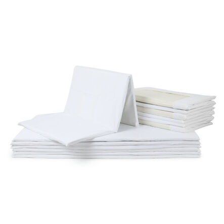 TTS Sleep Solutions White Sheets for Mats 10pc  hi\-res