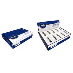 White Erasers 20pk  White Erasers 20pk  hi-res