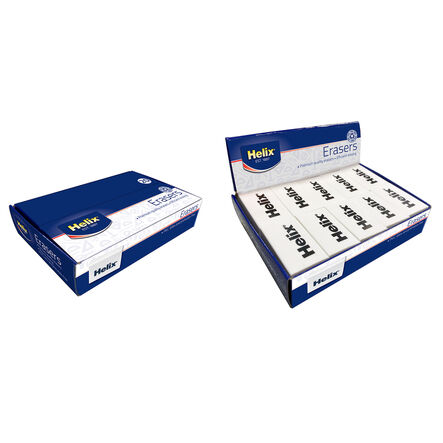 White Erasers 20pk  hi\-res