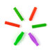 Chewable Pencil Toppers 6pk  hi\-res