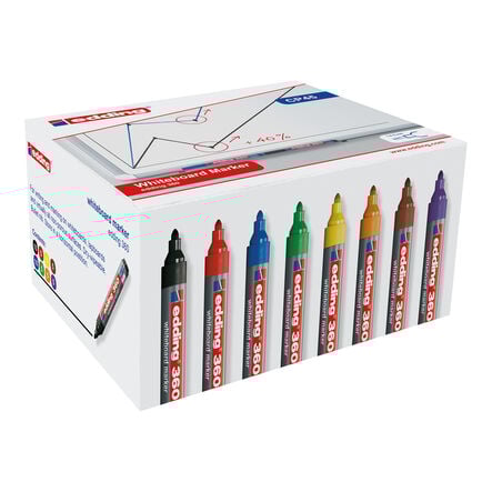 edding360 Board Marker \- Colours Bullet Tip 50pk  hi\-res