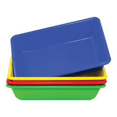 Bright Colours Messy Play Sand & Water Trays 4pk  Bright Colours Messy Play Sand & Water Trays 4pk  hi-res