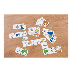 First Fraction Large Dominoes 24pcs  hi-res