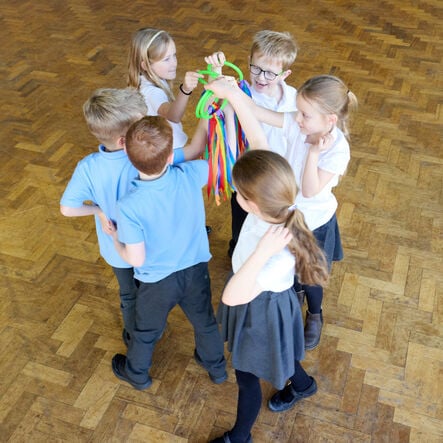 Dance Ribbon Bangles 6pk  hi\-res