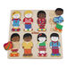 Multicultural People Wooden Puzzle  hi\-res