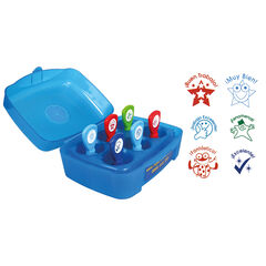 Spanish Rewards Stampers 6pk  Spanish Rewards Stampers 6pk  hi-res