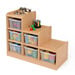 Wooden Tiered Tray Storage Unit  hi\-res
