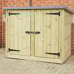 Outdoor Wooden Storage Cubby  Outdoor Wooden Storage Cubby  hi-res