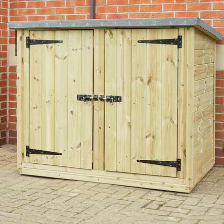 Outdoor Wooden Storage Cubby  hi\-res