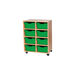 Mobile Double Tray Storage Unit 8 Deep  hi\-res
