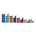 TTS Number Frame Bean Bag Shapes  hi\-res