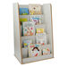 Free Standing Book Display Unit Grey  hi\-res