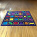 Geometric Shapes Square Placement Carpet 3 x 3m  hi\-res