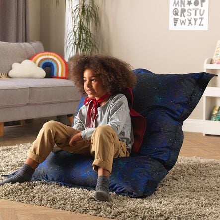 Galaxy Print Giant Bean Bag  hi\-res
