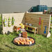 Outdoor Wooden Divided Rooms  hi\-res