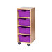 Mobile Single Tray Storage Unit 4 Deep  hi\-res